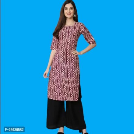 Classic Crepe Stitched Kurtas For Women