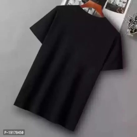 Men’s Round Neck Printed Half Sleeve  T-shirt